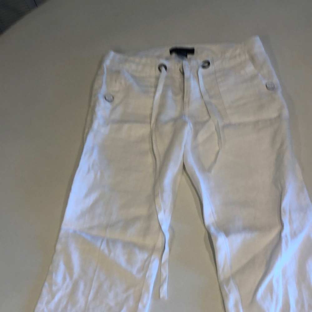 Sanctuary white linen pants
